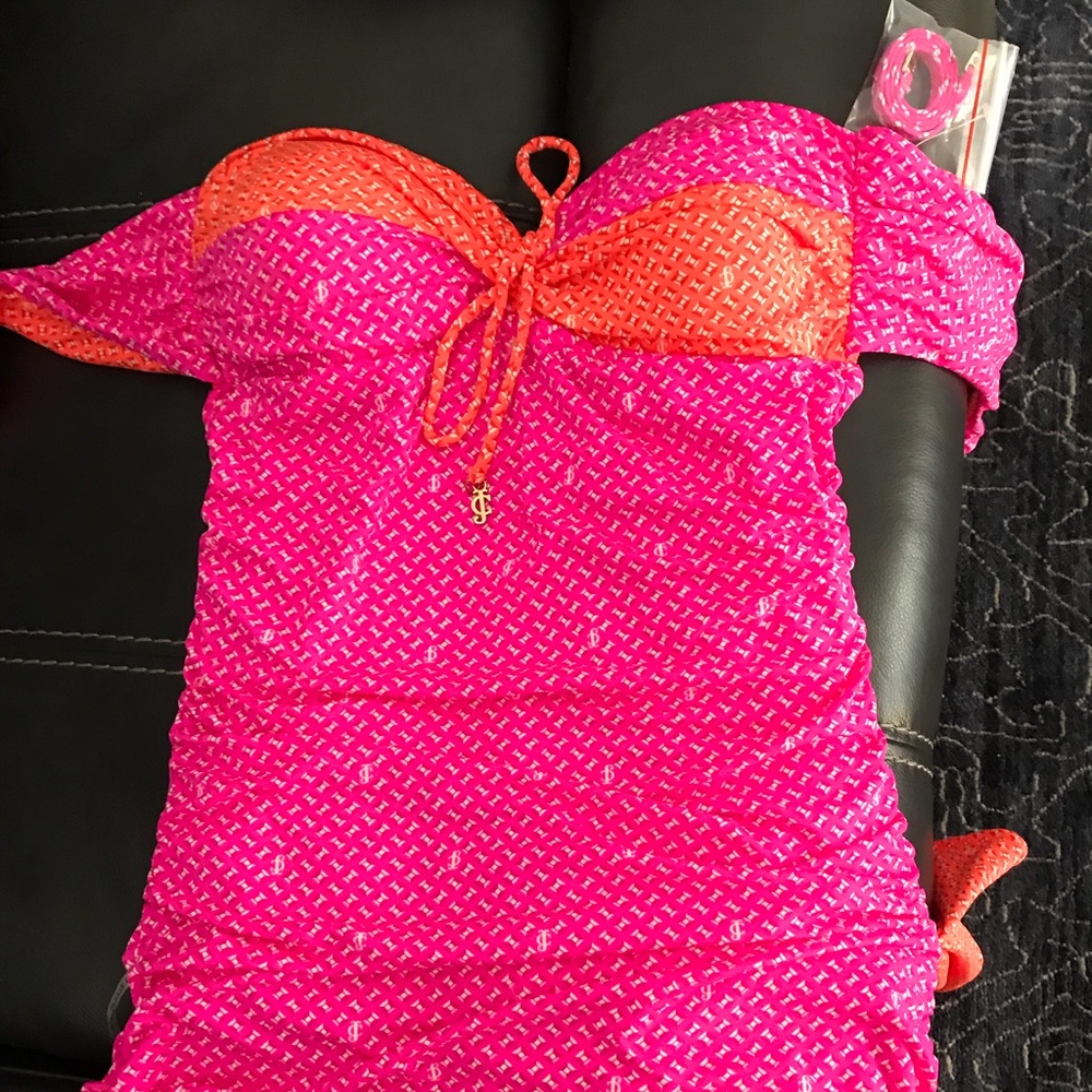 Juicy couture one piece swim suit